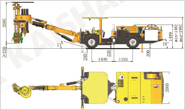 KJ311全液壓掘進鉆車