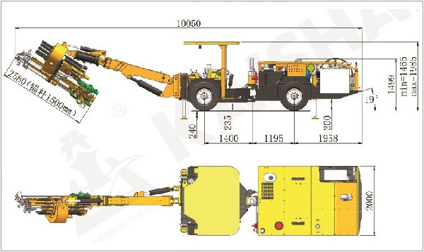 KJ311全液壓掘進鉆車