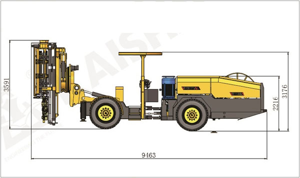 KJ311全液壓掘進(jìn)鉆車(chē)