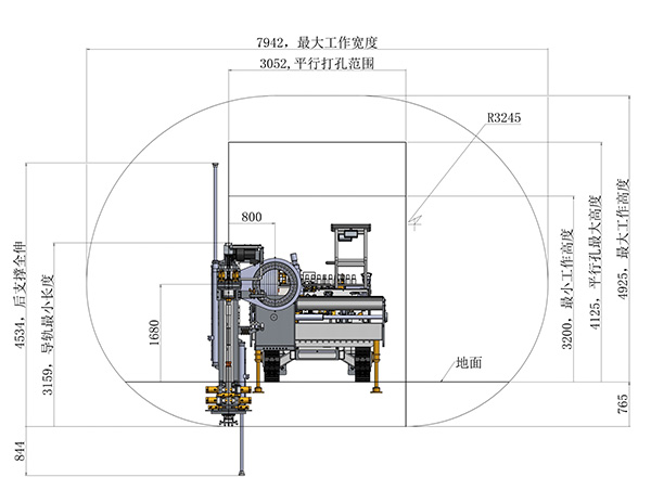KSQ31潛孔式采礦鉆車